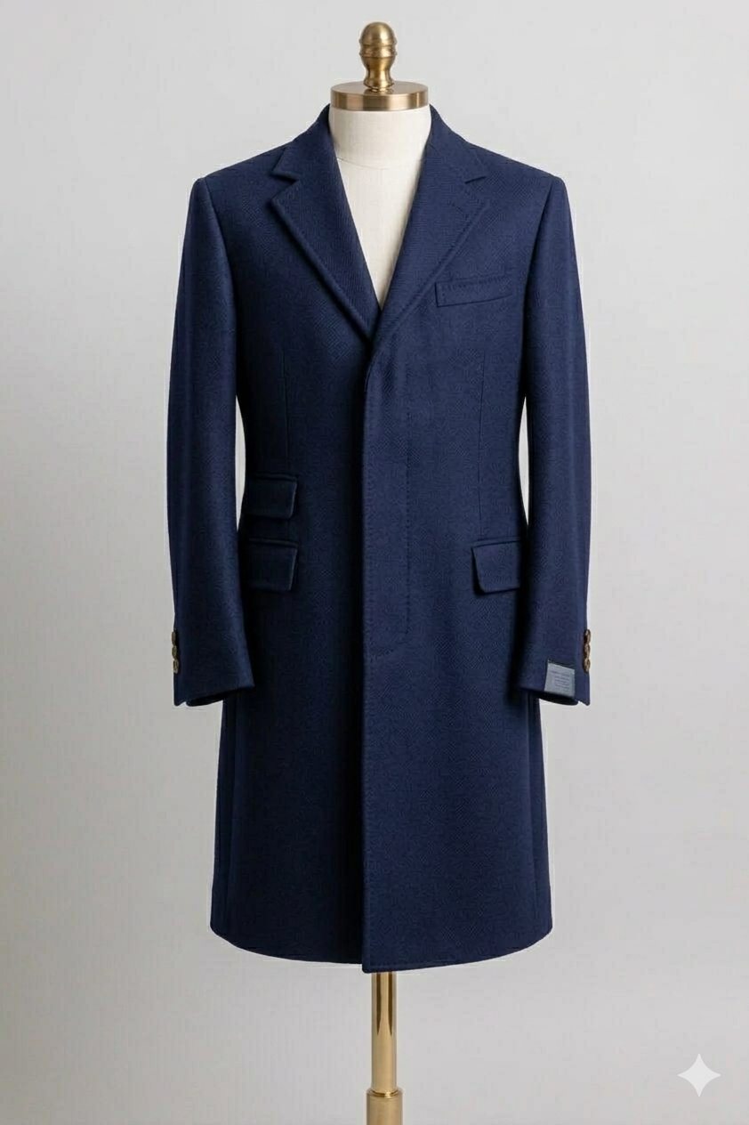 Steel blue corporate made-to-measure suit